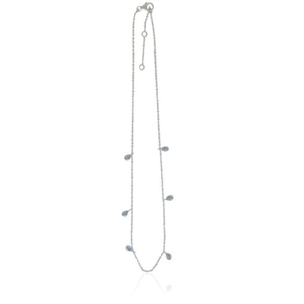 Blue Topaz Necklace model N5-011